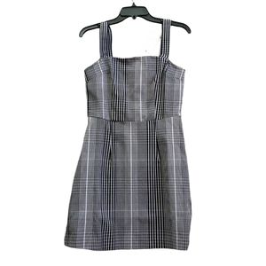 NEW Plaid Menswear Dress/ Jumper, A New Day Target XS Sleeveless Overall Pockets